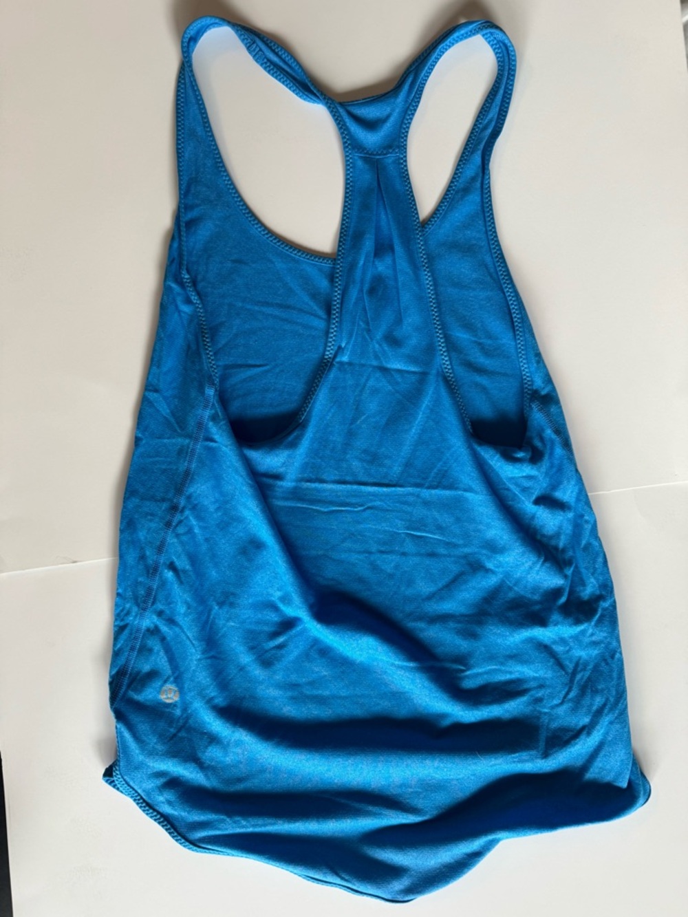 Lululemon Blue Racerback Women's Tank Top - Picture 2 of 3